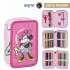 Τριπλή Κασετίνα Ορθογώνια DISNEY Minnie Mouse