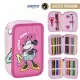 Τριπλή Κασετίνα Ορθογώνια DISNEY Minnie Mouse