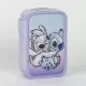 Τριπλή Κασετίνα Ορθογώνια DISNEY Lilo & Stitch