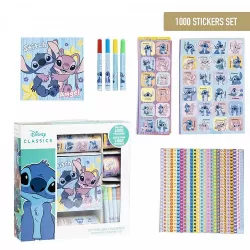 Σετ Χρωματισμού με 1.000+ Αυτοκόλλητα DISNEY Lilo & Stitch