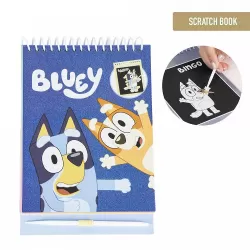 Μπλοκ Χρωματισμού & Scratch 14Χ20 BLUEY
