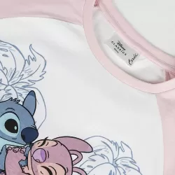 Παιδικές Πυτζάμες Single Jersey DISNEY Lilo & Stitch - Μέγεθος 10/11 ετών