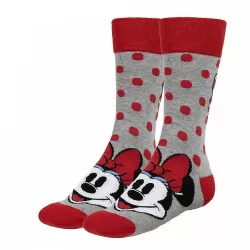 Κάλτσες μεγ. 36-43 [Πακέτο των 3τμχ] DISNEY Minnie Mouse