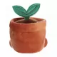 PALM PALS Terra Potted Plant Λούτρινο Φυτό σε Γλάστρα 13εκ