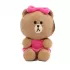 Λούτρινο Κουκλάκι LINE FRIENDS Choco 7
