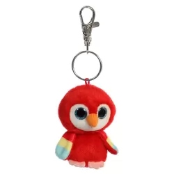 YOOHOO Lora Parrot Λούτρινο Παπαγάλος με Μπρελόκ 9εκ