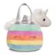 FANCY PALS Rainbow Unicorn Λούτρινο Μονόκερος σε Τσαντάκι 20εκ