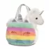 FANCY PALS Rainbow Unicorn Λούτρινο Μονόκερος σε Τσαντάκι 20εκ