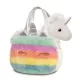 FANCY PALS Rainbow Unicorn Λούτρινο Μονόκερος σε Τσαντάκι 20εκ