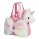 FANCY PALS Pink Bow Unicorn Λούτρινο Μονόκερος σε Τσαντάκι 20εκ
