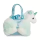 FANCY PALS Unicorn Λούτρινο Μονόκερος σε Τσαντάκι Γαλάζιο 20εκ