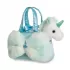 FANCY PALS Unicorn Λούτρινο Μονόκερος σε Τσαντάκι Γαλάζιο 20εκ