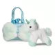 FANCY PALS Unicorn Λούτρινο Μονόκερος σε Τσαντάκι Γαλάζιο 20εκ