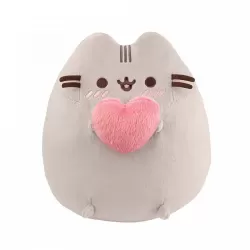 PUSHEEN με Καρδιά Λούτρινο 18εκ