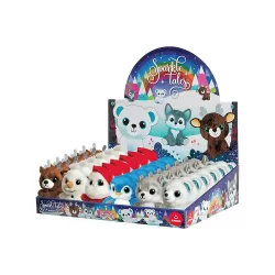AURORA Σταντ Χάρτινο SPARKLE TALES Mini Winter 15εκ με 36τμχ λούτρινα ζωάκια