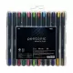Gel pen LINC Pentonic/12 χρώματα, σετ σε θήκη
