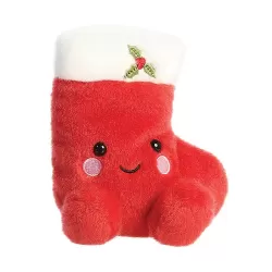 PALM PALS Holly Stocking Λούτρινο Χριστουγεννιάτικη Κάλτσα 13εκ