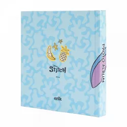 Φωτο-Άλμπουμ 16X16εκ με 24 Αυτοκόλλητα Φύλλα DISNEY Stitch Tropical