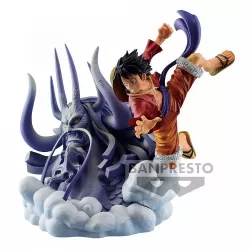 Χρωματιστή Φιγούρα 20εκ NETFLIX ONE PIECE MONKEY D LUFFY Dioramatic