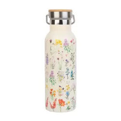 Μεταλλικό Μπουκάλι με Λαβή 500ml BOTANICAL Wild Flowers by Kokonote