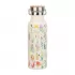 Μεταλλικό Μπουκάλι με Λαβή 500ml BOTANICAL Wild Flowers by Kokonote
