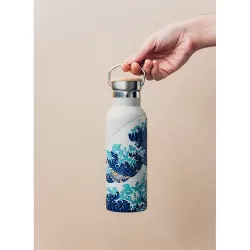 Μεταλλικό Μπουκάλι με Λαβή 500ml HOKUSAI by Kokonote