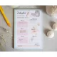 Καθημερινό Πλάνο To Do List A5 54 Φύλλα PUSHEEN Foodie Collection