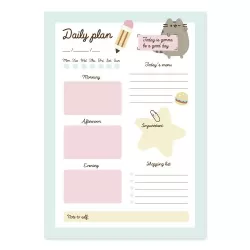 Καθημερινό Πλάνο To Do List A5 54 Φύλλα PUSHEEN Foodie Collection
