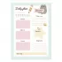 Καθημερινό Πλάνο To Do List A5 54 Φύλλα PUSHEEN Foodie Collection