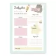 Καθημερινό Πλάνο To Do List A5 54 Φύλλα PUSHEEN Foodie Collection