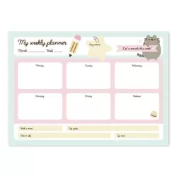 Εβδομαδιαίο Πλάνο Μπλοκ A4 PUSHEEN Foodie Blue
