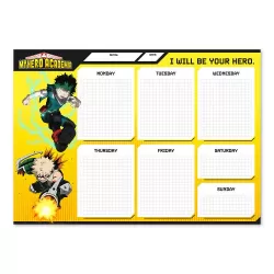 Εβδομαδιαίο Πλάνο Μπλοκ A4/21Χ29 εκ. MY HERO ACADEMIA (Anime Collection)