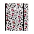 Premium Κλασέρ 2 κρίκων με Λάστιχο DISNEY Minnie Mouse Rocks The Dots