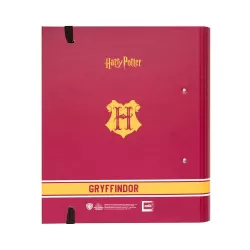 Premium Κλασέρ 2 κρίκων με Λάστιχο HARRY POTTER Gryffindor