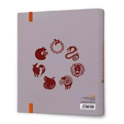 Premium Κλασέρ 2 κρίκων με Λάστιχο THE SEVEN DEADLY SINS (Anime Collection)