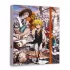 Premium Κλασέρ 2 κρίκων με Λάστιχο THE SEVEN DEADLY SINS (Anime Collection)