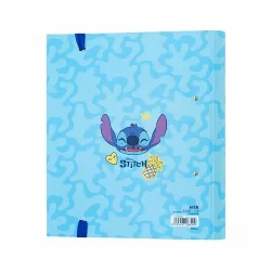 Premium Κλασέρ 2 κρίκων με Λάστιχο DISNEY Lilo & Stitch Tropical