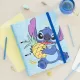Premium Κλασέρ 2 κρίκων με Λάστιχο DISNEY Lilo & Stitch Tropical