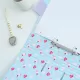 Premium Κλασέρ 2 κρίκων με Λάστιχο PUSHEEN Love Collection