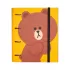 Premium Κλασέρ με Λάστιχο 4 κρίκων LINE FRIENDS