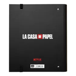 Premium Κλασέρ με Λάστιχο 4 κρίκων LA CASA DE PAPEL