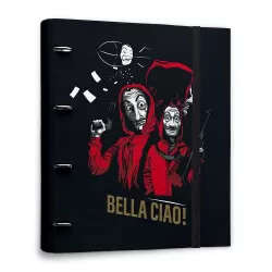 Premium Κλασέρ με Λάστιχο 4 κρίκων LA CASA DE PAPEL