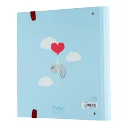Premium Κλασέρ με Λάστιχο 4 κρίκων PUSHEEN PURRFECT LOVE Collection