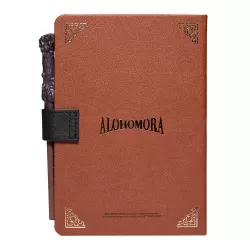 Premium Τετράδιο και Μαγικό Ραβδί/Στυλό Α5 HARRY POTTER Hogwarts