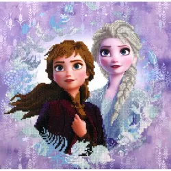 Diamond Dotz Frozen 2 Snow Sisters 40Χ40