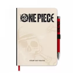 Premium Τετράδιο Α5 και Στυλό με Φωτάκι NETFLIX ONE PIECE