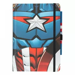 Premium Τετράδιο Α5 MARVEL CAPTAIN AMERICA Uniform