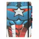 Premium Τετράδιο Α5 MARVEL CAPTAIN AMERICA Uniform