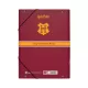 Κουτί σκληρό, 3cm ράχη, με Λάστιχο A4 HARRY POTTER Gryffindor
