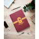 Κουτί σκληρό, 3cm ράχη, με Λάστιχο A4 HARRY POTTER Gryffindor